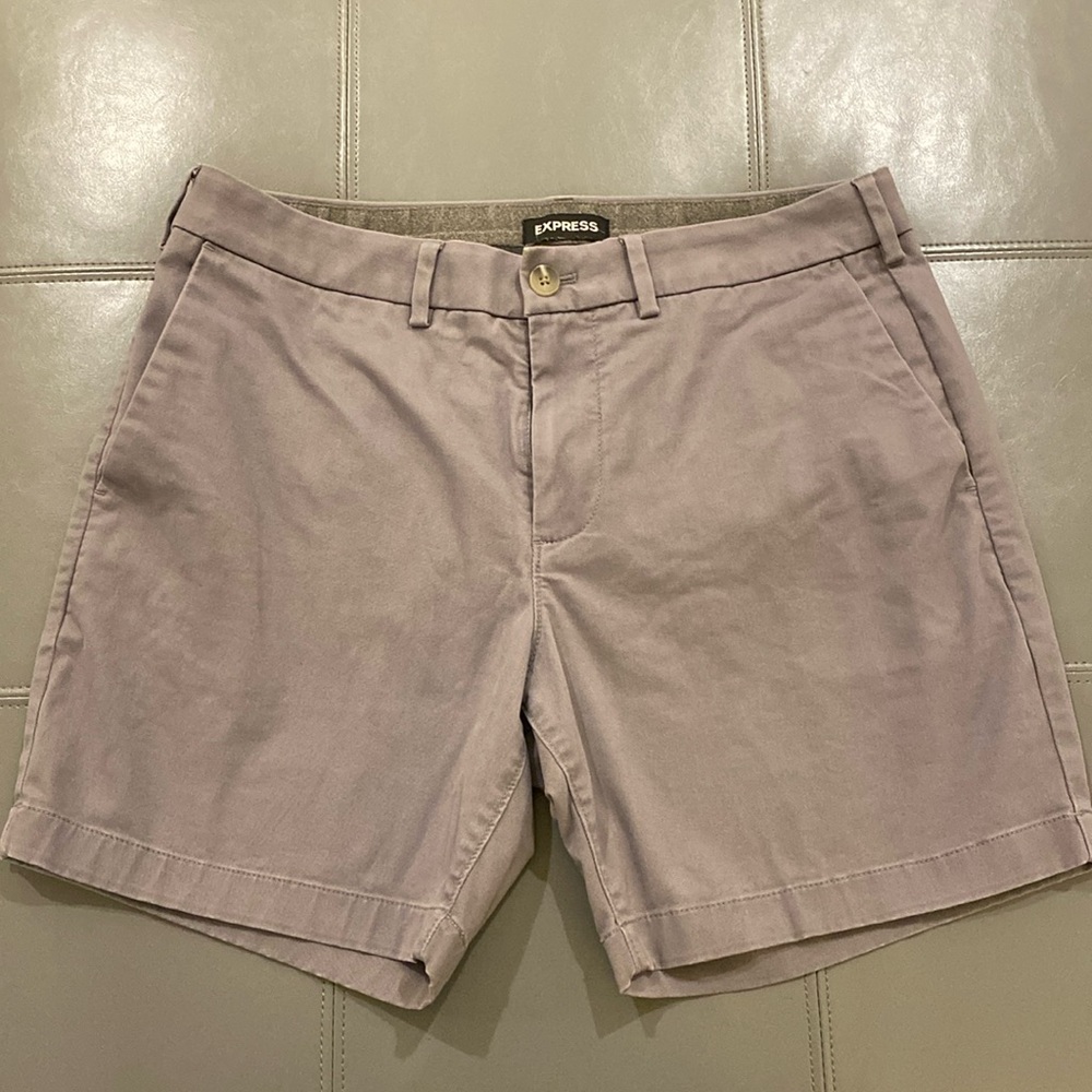 Gray Express Shorts
